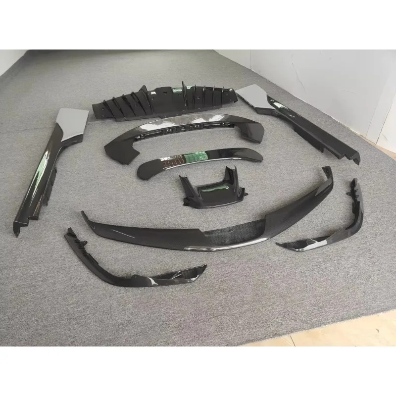 OEM Style Dry Carbon Fiber Body Kit for  SF90 Includes Front Lip Side Skirts Rear Diffuser and Spoiler